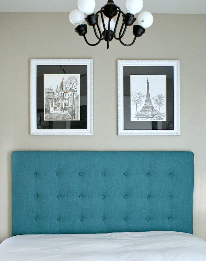 s tufted headboard ideas, The Basic DIY Tufted Headboard