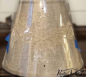 learn how to paint a lamp shade