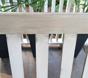 easy driftwood paint finish for outdoor furniture