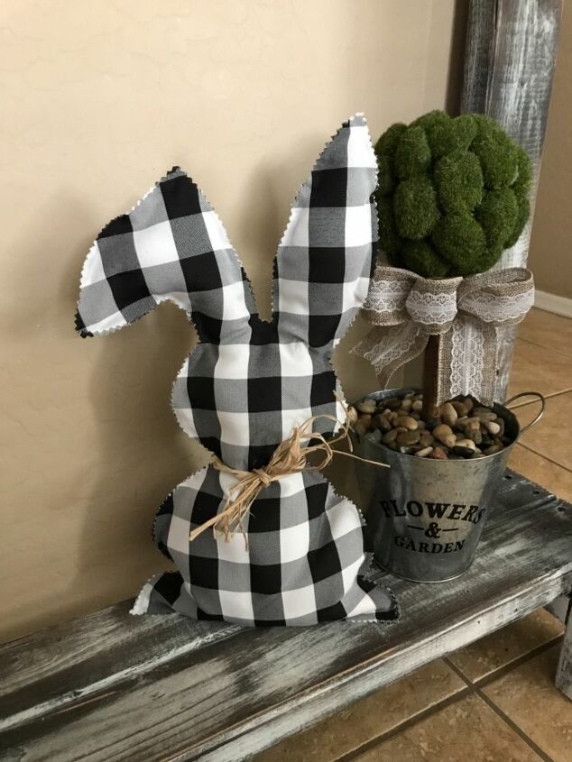 no sew stuffed bunny