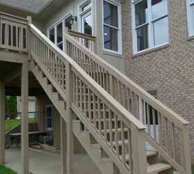 15 creative deck railing ideas for immediate curb appeal, Effective Deck Railing Repairs for Weathered Surfaces