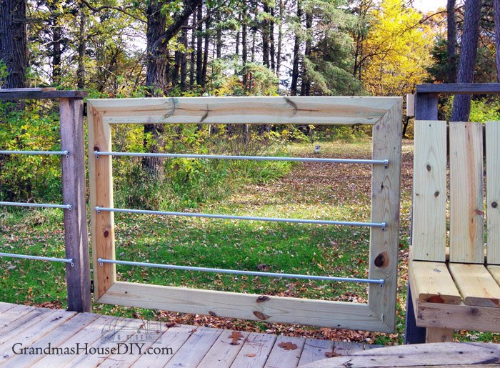 15 creative deck railing ideas for immediate curb appeal, DIY Deck Gates Create Easy Access Via Your Railings