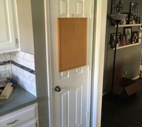 faux wood painting on hollow core doors, Hollow Core Pantry Door