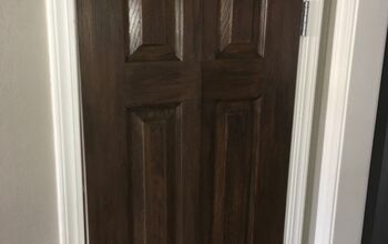 How To Update Flat Doors Using Throw Away Cabinet Doors Hometalk