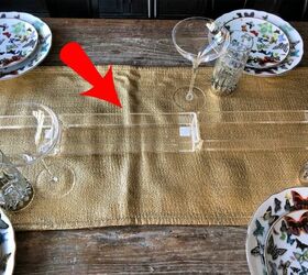 Place drawer organizers in the middle of your table for this clever trick