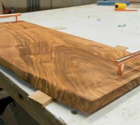 14 proyectos e ideas creativas de bricolaje con tablas de madera, Losa de Madera Tablas de Servir