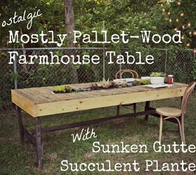 Pallet Farmhouse Table