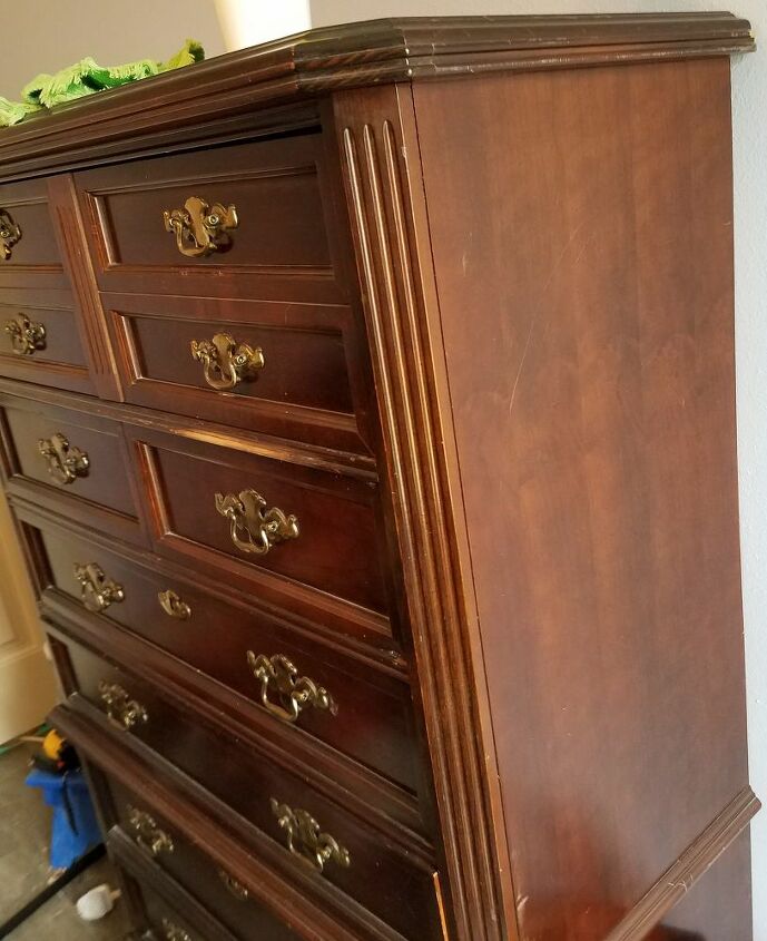 q what is the best way to refinish the dresser