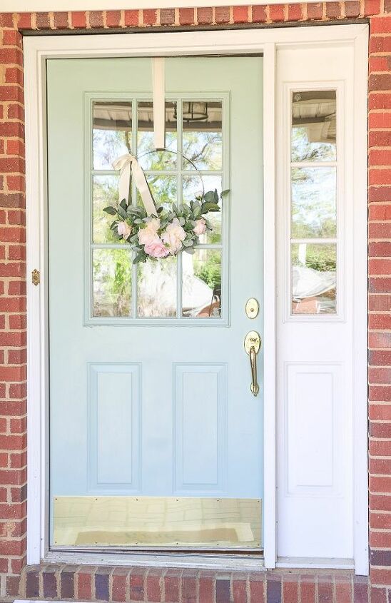 how to make a small front porch look larger