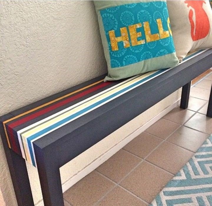 Solve Your Entry Dilemmas With an Easy Entryway Bench DIY