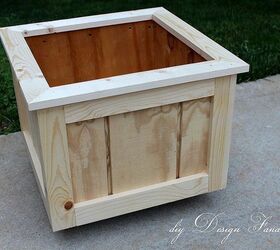 12 Gorgeously Easy Diy Planter Boxes For Spring Hometalk