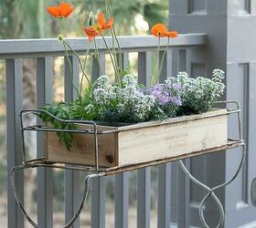 12 gorgeously easy diy planter boxes for spring, Lynn Nourish and Nestle