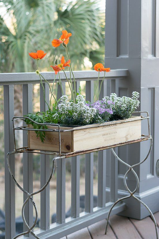 12 gorgeously easy diy planter boxes for spring, Lynn Nourish and Nestle