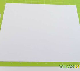 clean and dirty dishwasher magnet, Place magnetic sheet on cutting mat