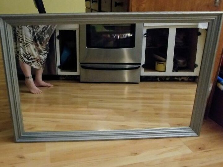 q updating a large old mirror
