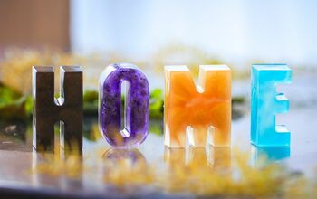 How to Make Gorgeous Epoxy Letters to Decorate Your Home