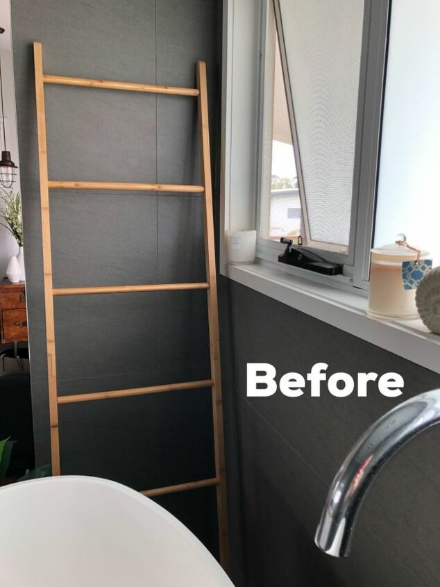 wicker bike basket storage hack, Bamboo Ladder