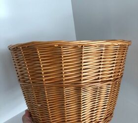 wicker bike basket storage hack, Stabilize the Baskets