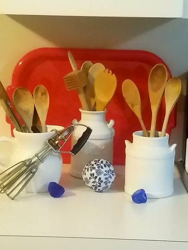 11 utensil holders to keep your kitchen clutter free, Just Add Paint for a New Utensil Holder