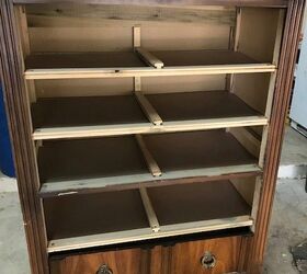 repurpose dresser to specialty kitchen cabinet, The dresser