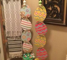 9 cute ways to decorate your front porch for easter, 5 Egg topiary