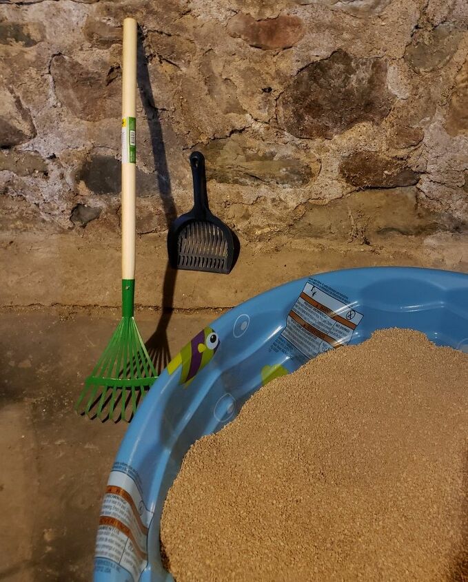 kitten sand pool system facilita essa tarefa de limpeza