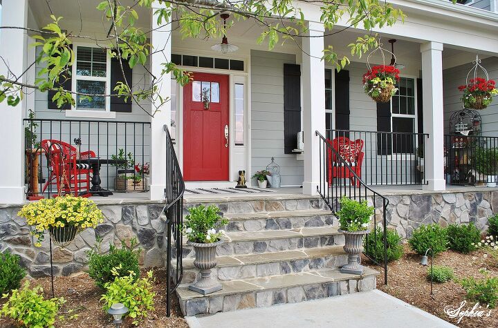 front porch ideas to help your home make a great first impression, The Farmhouse Front Porch