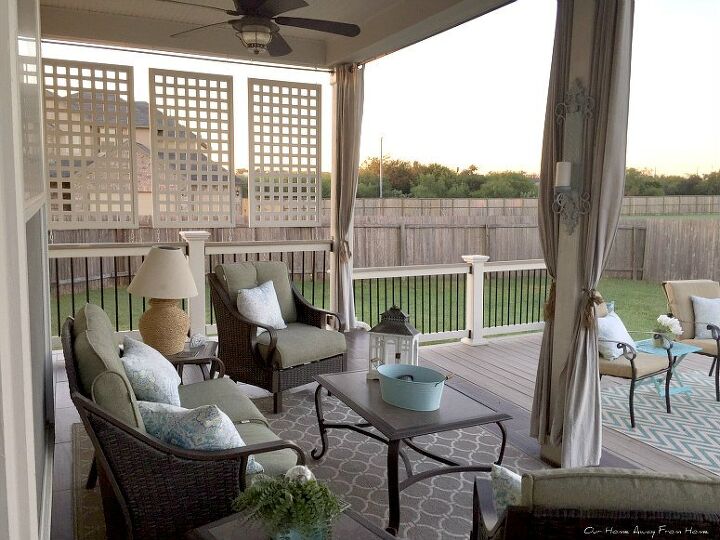 front porch ideas to help your home make a great first impression, Front Porch Privacy