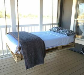 front porch ideas to help your home make a great first impression, Front Porch Swing Bed
