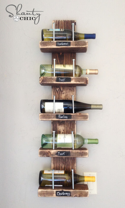 13 great diy wine rack ideas, 15 Rustic Wine Rack