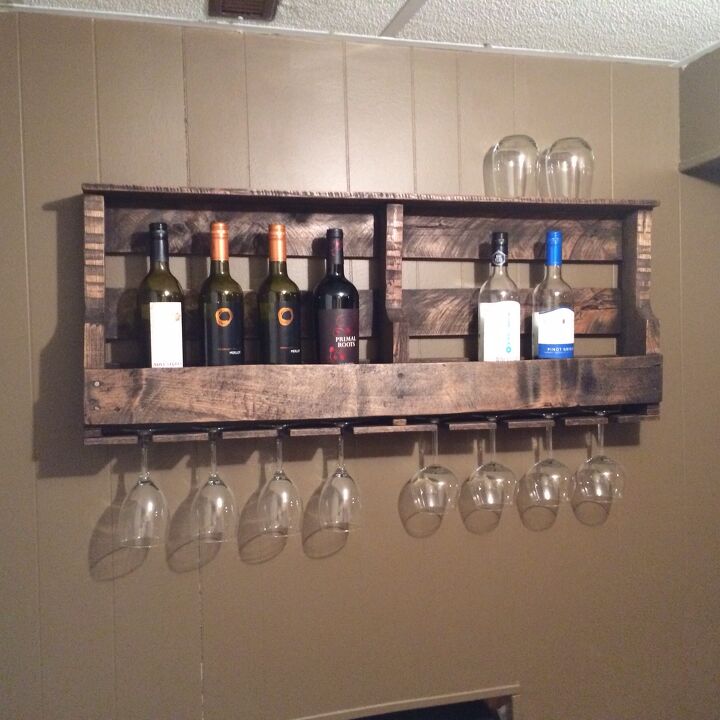 13 great diy wine rack ideas, Indoor Palette Wine Rack