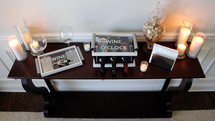 13 great diy wine rack ideas, A Tabletop Wine Rack