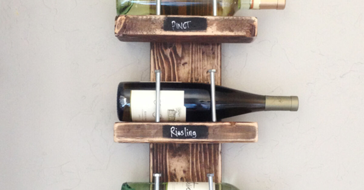 13 Great DIY Wine Racks You Can Make While Drinking | Hometalk