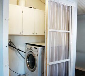 rearranging my awkward closet into a real laundry room with built ins