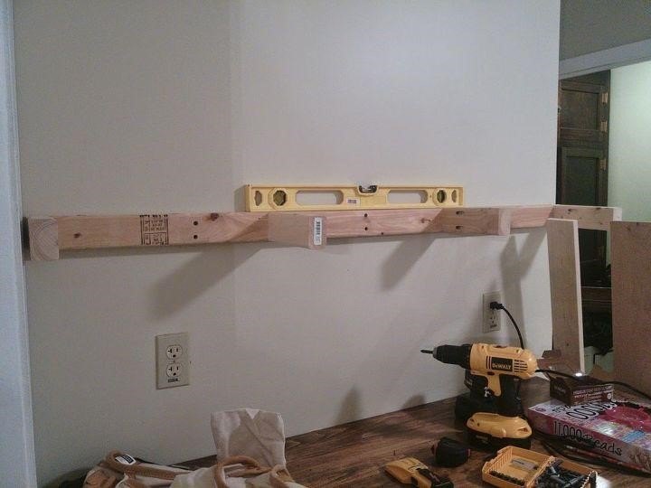 how to make diy floating shelves for less than 20, Floating Wall Shelves OnBlissStreet