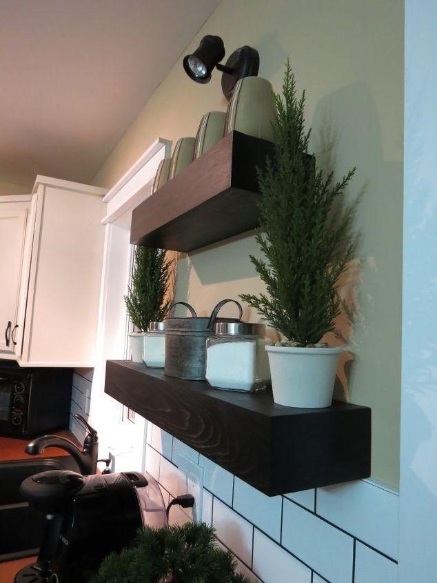 how to make diy floating shelves for less than 20, DIY Floating Shelf Ideas Joanne Diamond