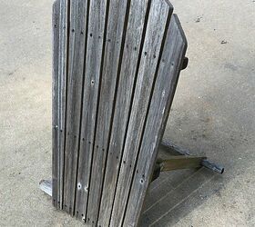 upcycled broken chair