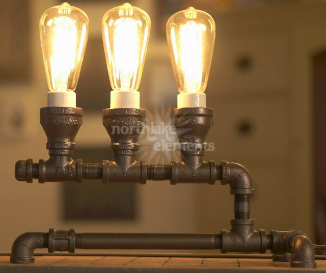 s 21 lamparas industriales para anadir un toque contemporaneo a tu casa, L mparas de tuber as reutilizadas