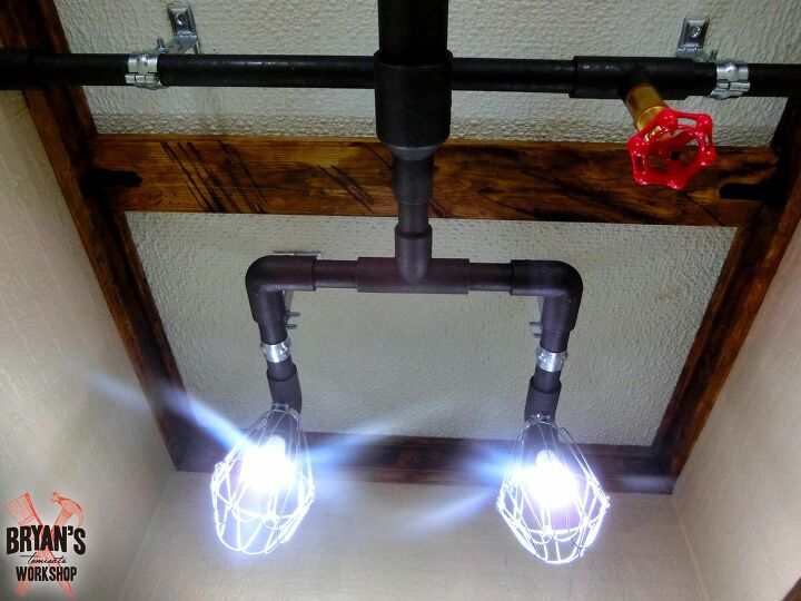 21 lmpadas industriais para dar um toque contemporneo sua casa, Ideia de ilumina o industrial Luzes de tubo no teto