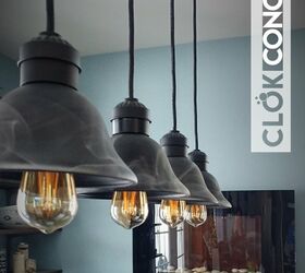 21 industrial lighting fixtures to add contemporary chic to your home, Re purposed Industrial Pendant Lights for Dining Rooms