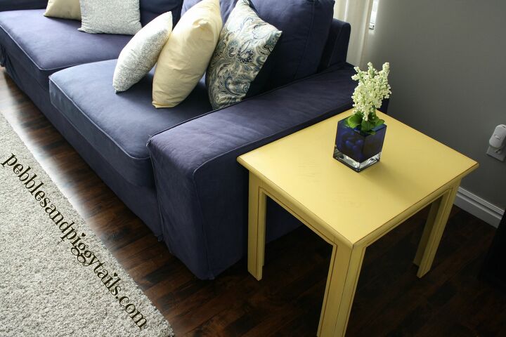 how to transform your end tables into stunning pieces with diy ideas, A Cheat for Giving End Tables a Worn Out Look