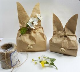how to make easter bunny treat bags