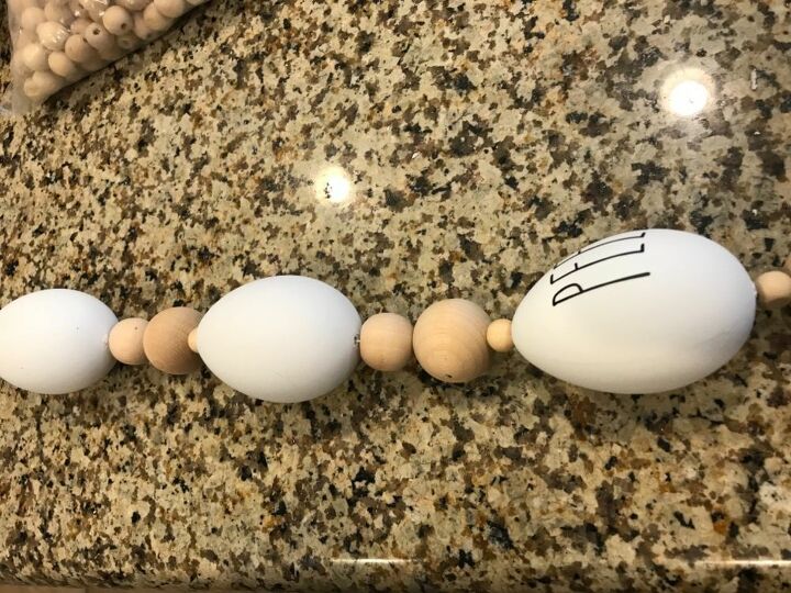 guirnalda de huevos de pascua