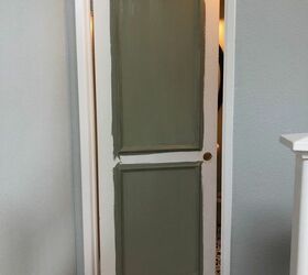 how to transform a builder grad door with molding and paint