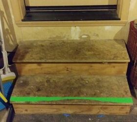 how do i make a pet ramp for only 2 stairs for my aging dog