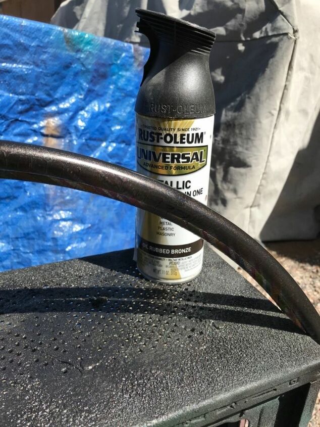 diy hula hoop wood shelf, Paint the Hula Hoops