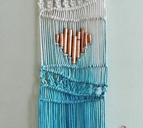 20 diy wall hanging decor to spruce up your space, Modern Macrame Wall Hanging