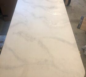 faux marble top table