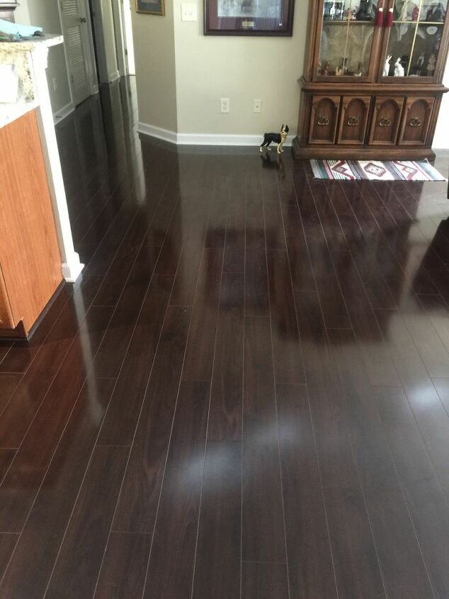 q clean laminate flooring