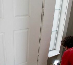 How To Make Over Diy Front Door Crown Molding Diy Hometalk